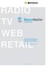 Radio TV WEB. Il SofTWaRE più diffuso al. Musicale di Radio, TV, WEB e. versione italiana