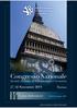 Congresso Nazionale. 27-30 Novembre 2013 Torino. Società Italiana di Gerontologia e Geriatria PROGRAMMA PRELIMINARE