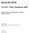 DECS SA-URTS. A H1N1 - Piano Pandemia 2009. Misure DECS Ufficio refezione e trasporti scolastici (URTS)