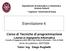 Esercitazione 6. Tutor: Ing. Diego Rughetti. Anno Accademico 2007/2008