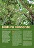 Natura vincente. Nell ambito della gestione e manutenzione GESTIONE DIFESA BIOLOGICA DEL VERDE URBANO