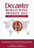 world wine awa r ds 2013 10 o anniversario