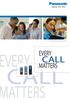 BROCHURE CORDLESS DECT EVERY VERY MATTERS CALL A CALL