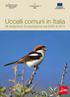 Uccelli comuni in Italia. Gli andamenti di popolazione dal 2000 al 2010