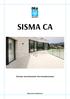 SISMA CA. Sistema antintrusione per pavimentazioni. Brochure Informativa