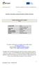 ATLEC. Assistive Technology Learning Through A Unified Curriculum. Analisi preliminare del contesto Sintesi. Numero WP Ricerca e analisi dei Titolo WP