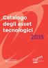 Catalogo degli asset tecnologici