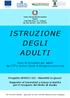 ISTRUZIONE DEGLI ADULTI