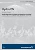 Hydro EN. Gruppi antincendio con elettro e/o motopompe orizzontali conformi alle norme UNI EN 12845, UNI 10779 e UNI 11292 GRUNDFOS DATA BOOKLET