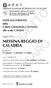 PROGETTO CARG MESSINA-REGGIO DI CALABRIA. NOTE ILLUSTRATIVE della CARTA GEOLOGICA D ITALIA alla scala 1:50.000. foglio 601