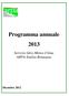 Programma annuale 2013. Servizio Idro-Meteo-Clima ARPA Emilia-Romagna