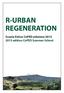 R-URBAN REGENERATION. Scuola Estiva CoPED edizione 2015 2015 edition CoPED Summer School