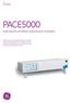 PACE5000 Indicatore/controllore di pressione modulare