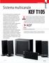 KEF T105. Sistema multicanale KEF. prove T105. di Gian Piero Matarazzo