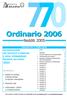 Redditi 2005 ISTRUZIONI PER LA COMPILAZIONE