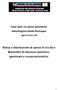 Carta delle vocazioni faunistiche della Regione Emilia Romagna aggiornamento 2006