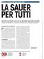 La SaueR PeR TuTTI. PROVA canna rigata Sauer S101 Classic Xt calibro.30-06