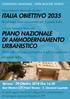 ITALIA OBIETTIVO 2035 - BENCHMARK MACROECONOMICI PER IL PAESE ITALIA PIANO SISTEMICO NAZIONALE QUADRO