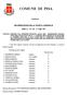 COMUNE DI PISA ORIGINALE DELIBERAZIONE DELLA GIUNTA COMUNALE. Delibera n. 134 Del 17 Luglio 2012