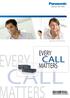 BROCHURE KX-NCP500/1000 EVERY VERY CALL A CALL MATTERS. Network Communication Platform