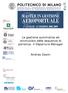 La gestione automatica ed ottimizzata delle sequenze di partenza: il Departure Manager