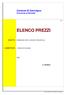 ELENCO PREZZI. Comune di Carovigno Provincia di Brindisi. Allestimento centro comunale di Raccolta rsu OGGETTO: Comune di Carovigno COMMITTENTE: Data,