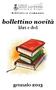 bollettino novità libri e dvd