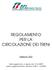 REGOLAMENTO PER LA CIRCOLAZIONE DEI TRENI