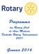 Programma. dei Rotary Club di Area Medicea Distretto Rotary International 2071