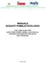 MANUALE ACQUISTI PUBBLICI ECOLOGICI CON LINEE GUIDA PER CARTA PER STAMPA, MOBILI, AUTOVEICOLI, APPARECCHIATURE ELETTRICHE ED ELETTRONICHE