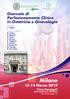 Giornate di Perfezionamento Clinico in Ostetricia e Ginecologia L. Fedele