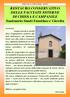 RESTAURO CONSERVATIVO DELLE FACCIATE ESTERNE DI CHIESA E CAMPANILE Santuario Santi Faustino e Giovita