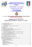 Stagione Sportiva 2013/2014 Comunicato Ufficiale N 18 del 21/11/2013