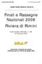 Finali e Rassegne Nazionali 2008 Riviera di Rimini