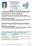 Comunicato Ufficiale n. 21 del 18 settembre 2014 COMUNICAZIONI DEL COMITATO REGIONALE