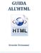 LINGUAGGIO HTML INTRODUZIONE