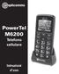 PowerTel M6200. Telefono cellulare. Istruzioni d uso