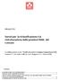 Servizi per la riclassificazione e la ristrutturazione delle posizioni INAIL del Comune