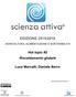 EDIZIONE 2015/2016 AGRICOLTURA, ALIMENTAZIONE E SOSTENIBILITA'