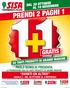 dal 30 ottobre La promozione SISA su tanti prodotti di grandi marche Avanti un altro! canale 5 - dal 29 ottobre al 4 novembre