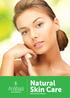 www.anabasi.bio Natural Skin Care Naturalmente efficace.