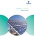 Solar Power All Risks PRODUCT OVERVIEW