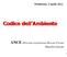 Pordenone, 5 aprile 2011. Codice dell Ambiente. ANCE Direzione Legislazione Mercato Privato. Marcello Cruciani