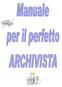 Sul desktop appare l icona del programma ARCHIVIO