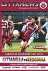 CITTADELLA vs REGGIANA. 13 andata SABATO 28 NOVEMBRE ORE: 20.30. Campionato 2015-2016 STADIO PIER CESARE TOMBOLATO