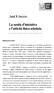 La sanità d iniziativa e l attività fisica adattata