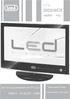 LTV 2024CI. Manuale D uso 24 TV COLOR/MONITOR TFT LED. Instruction manual DVB-T - CI SLOT - USB