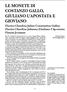 LE MONETE DI COSTANZO GALLO, GIULIANO L APOSTATA E GIOVIANO