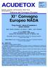 Edizione del Convegno Europeo. XI Convegno Europeo NADA. Drug Courts, abuso di sostanze e salute mentale