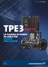 GRUNDFOS isolutions TPE3 TPE3 LA GAMMA DI POMPE IN-LINEA PER ELEVATE PRESTAZIONI